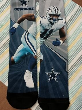 Dallas Cowboys NFL Player Crew Socks - Team Logo